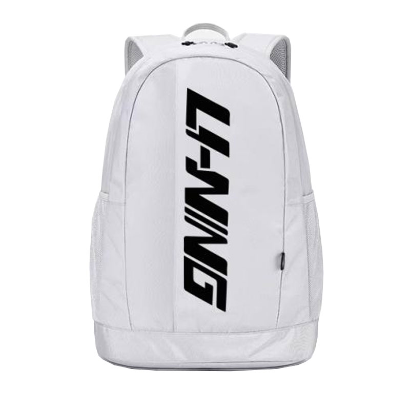 

LINING Детская сумка Young из полиэстера средний размер белый и черный принт