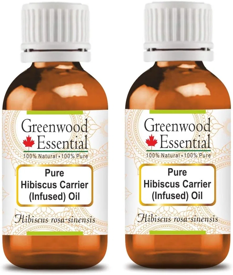 Масло для тела Hibiscus Pink-sinensis, Greenwood Essential, набор 2 шт., 200 мл