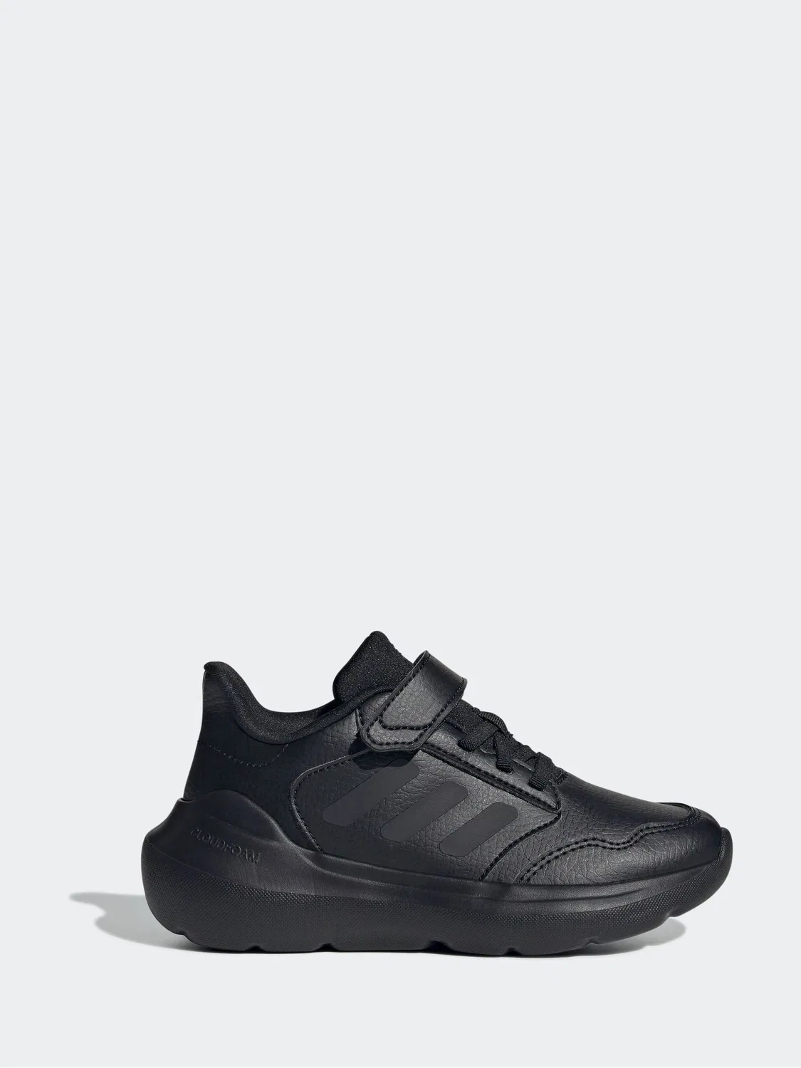 Кроссовки на липучке Tensaur Run 3.0 adidas, черный — фото 2