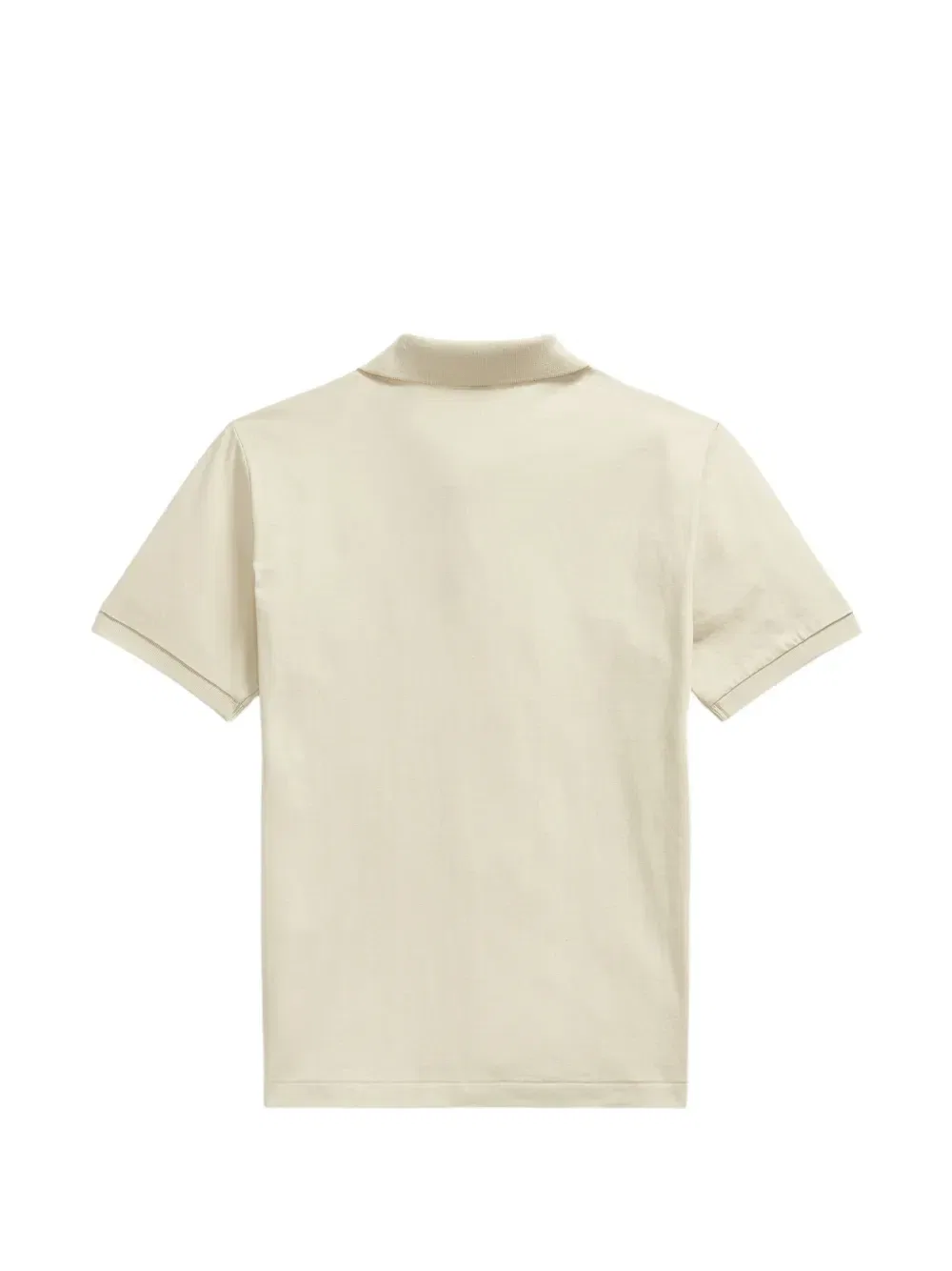 Рубашка-поло с короткими рукавами и карманом Polo Ralph Lauren Kids, бежевый — фото 2