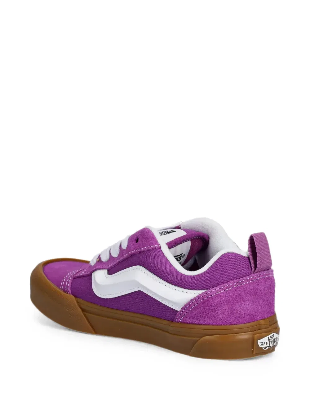 Кроссовки с замшевыми вставками Vans Kids, фиолетовый — фото 3