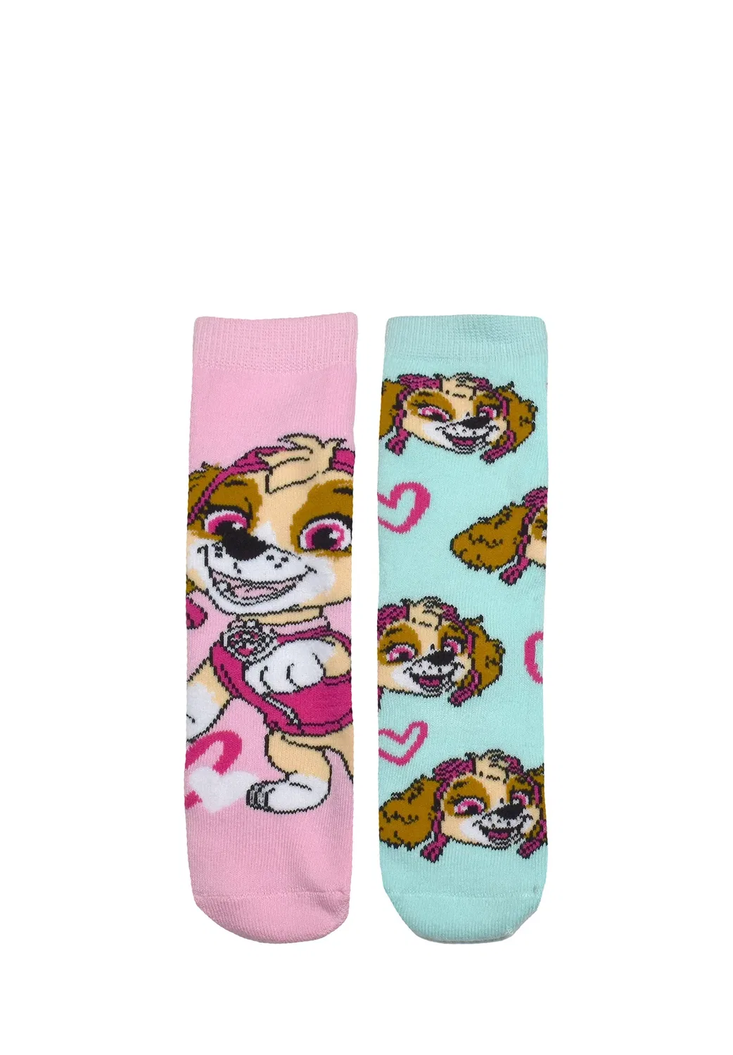 Abs socken skye stoppersocken söckchen (2er Pack) - носки Paw Patrol, Rosa Türkis — фото 2