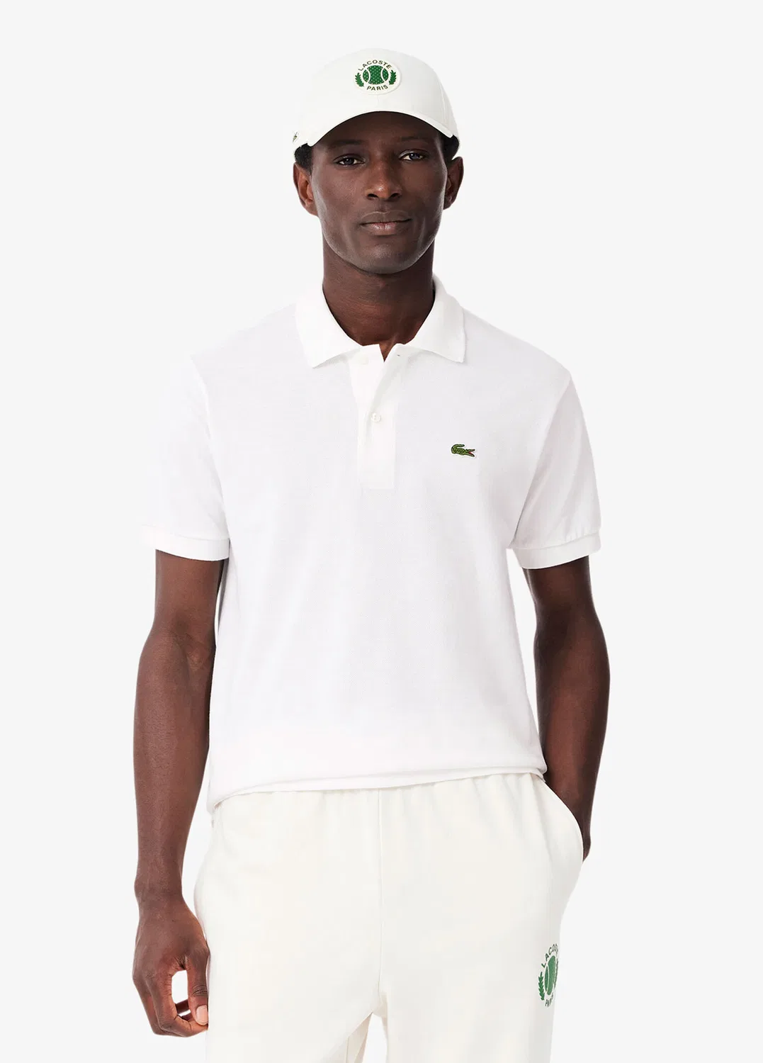 Поло Lacoste L.12.12 Classic Fit, белый