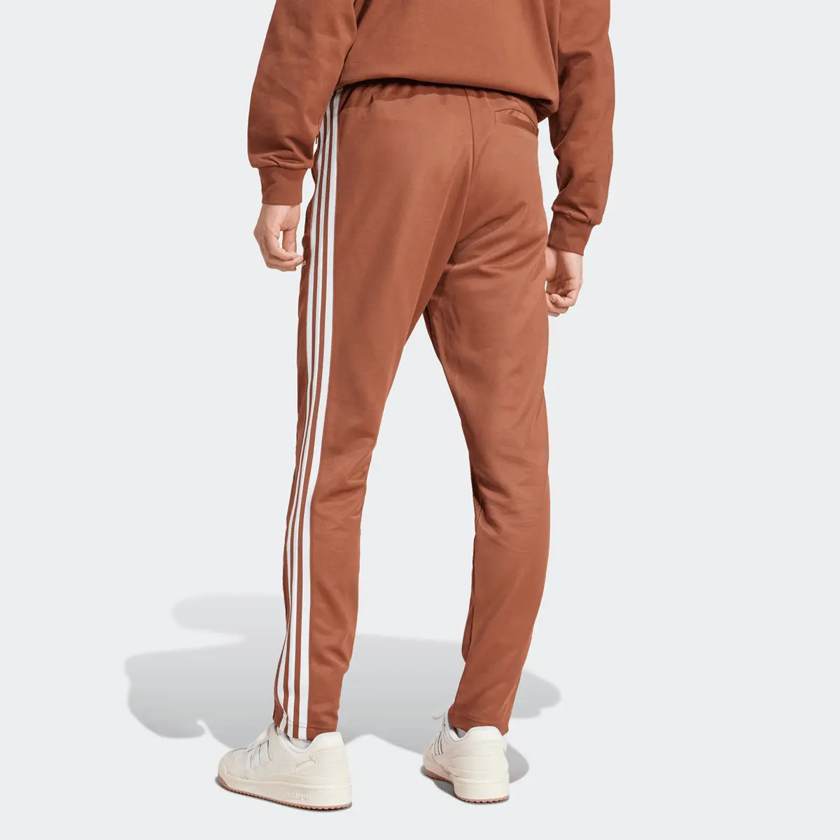 Спортивные брюки adidas Originals adicolor Classics Beckenbauer Trackpants, коричневый — фото 2