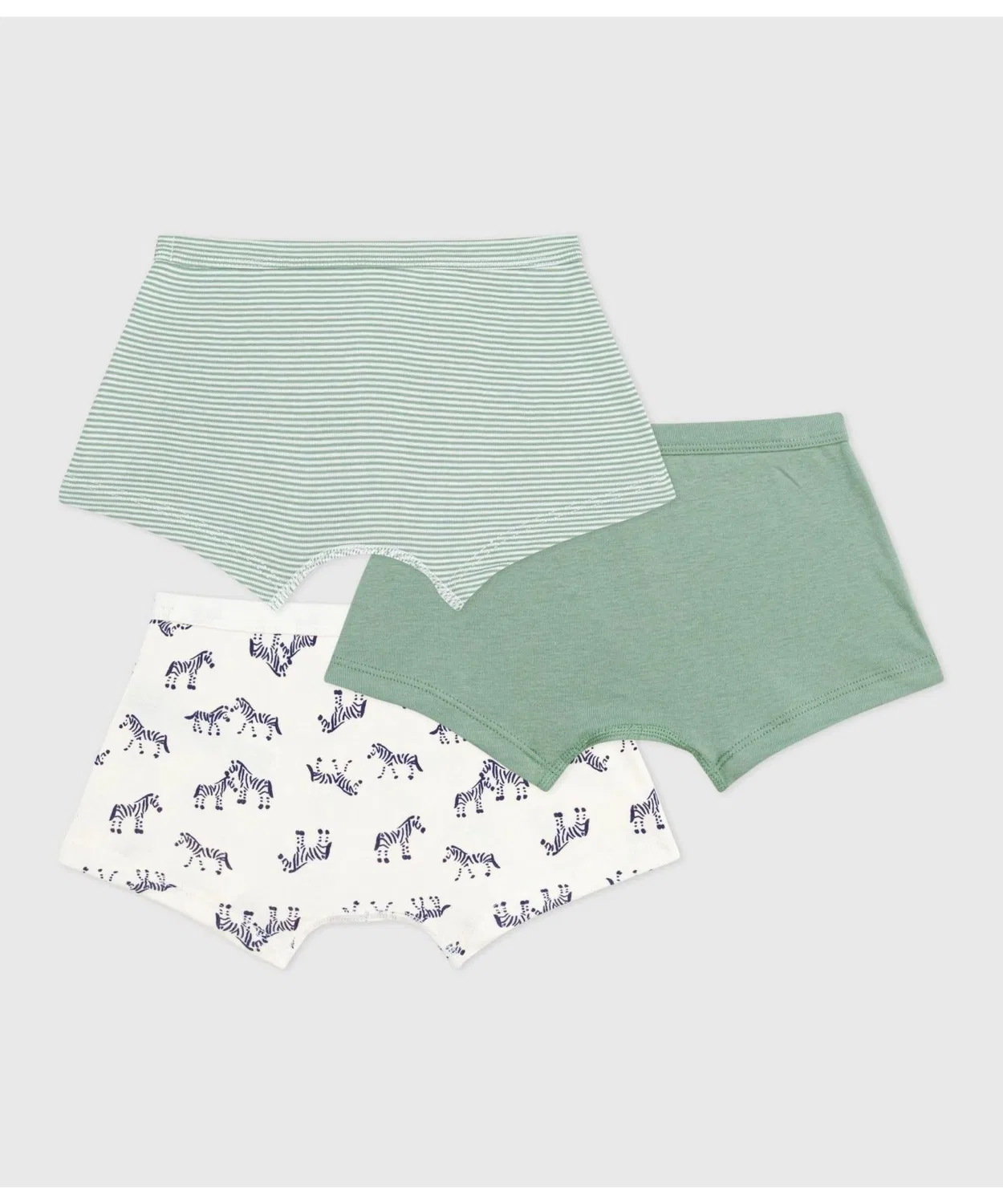 Детские трусы-боксеры 3 шт., с принтом PETIT BATEAU, Multicolor — фото 2