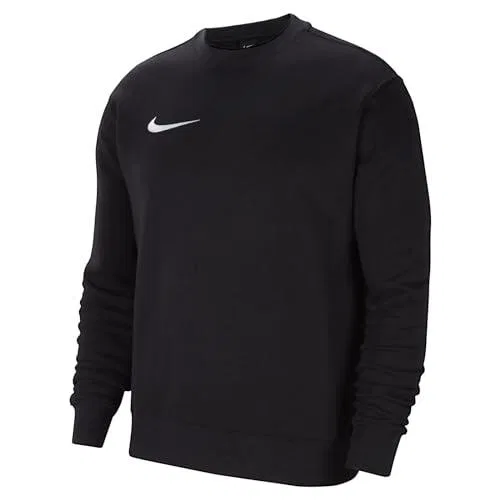 Детский свитшот с флисом Nike Fleece Park 20, Черный Белый — фото 4