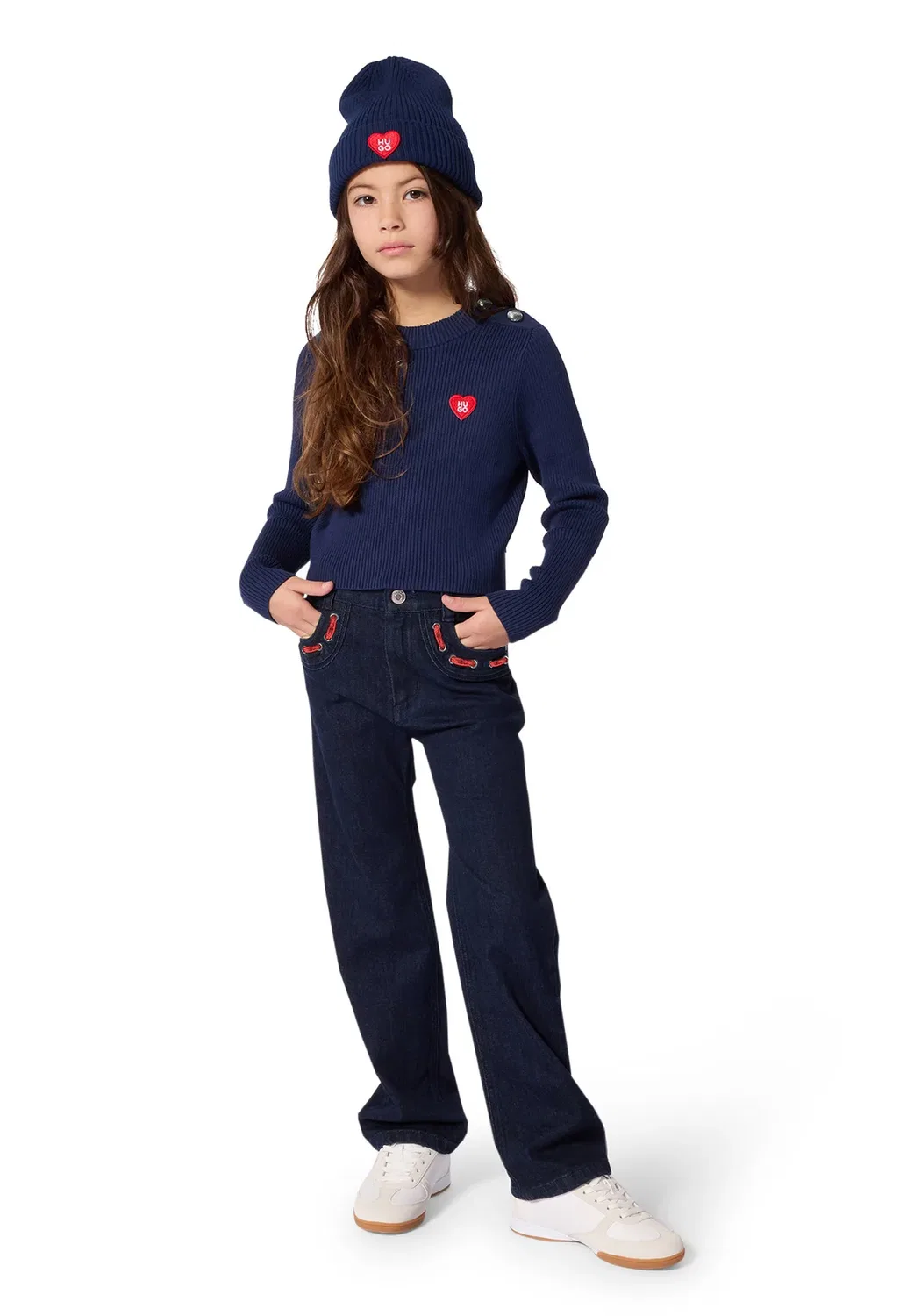 Свитер - джемпер Hugo Kids, Navy