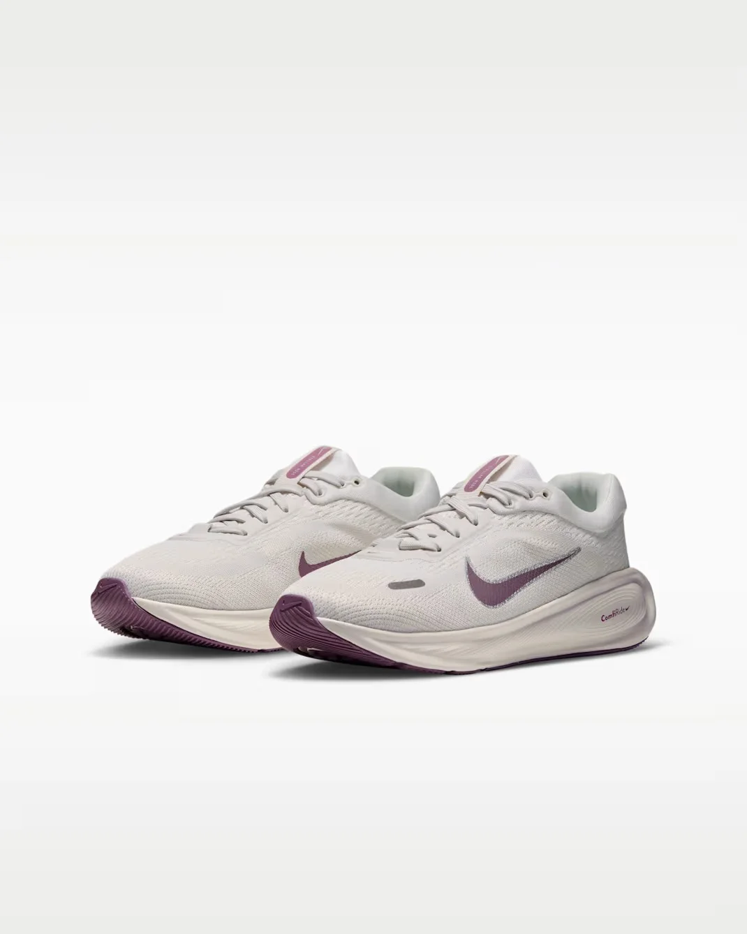 Кроссовки подростковые Nike Stellar Ride, светло-серый/фиолетовый — фото 4