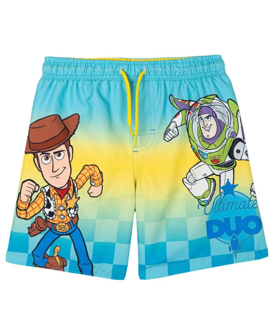 Плавки-шорты Toy Story Woody Buzz Checker, Toddler Boys, 2T-5T