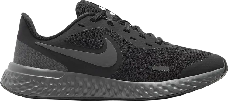 

Кроссовки Nike Revolution 5 GS 'Black Anthracite', черный