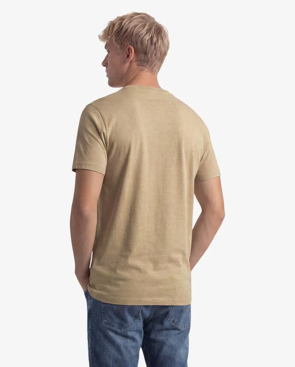 Мужская футболка с вышивкой, Essential Sdco Logo, Superdry, коричневый — фото 2