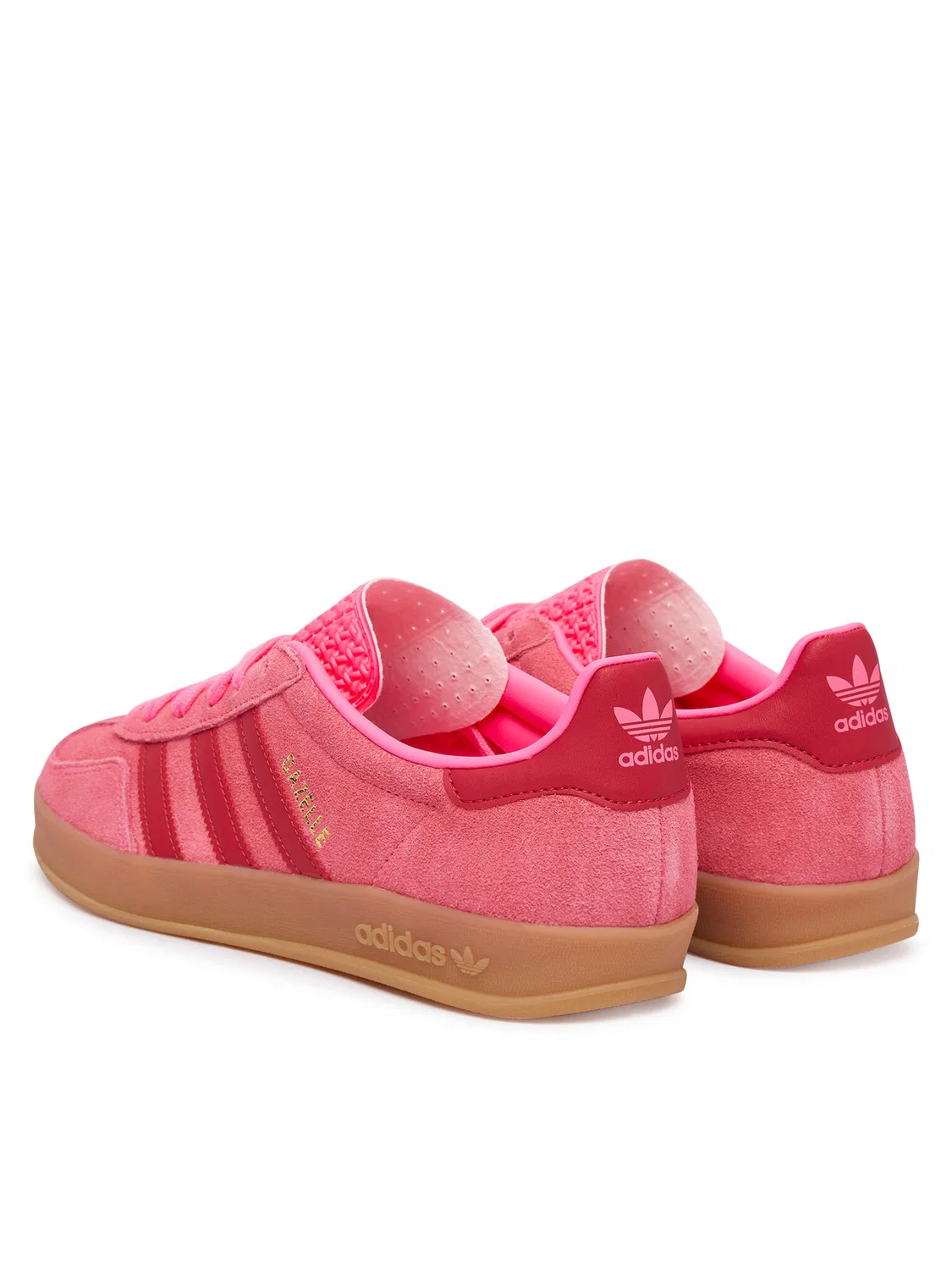 Кроссовки для девочки Gazelle Indoor Adidas, розовый — фото 3