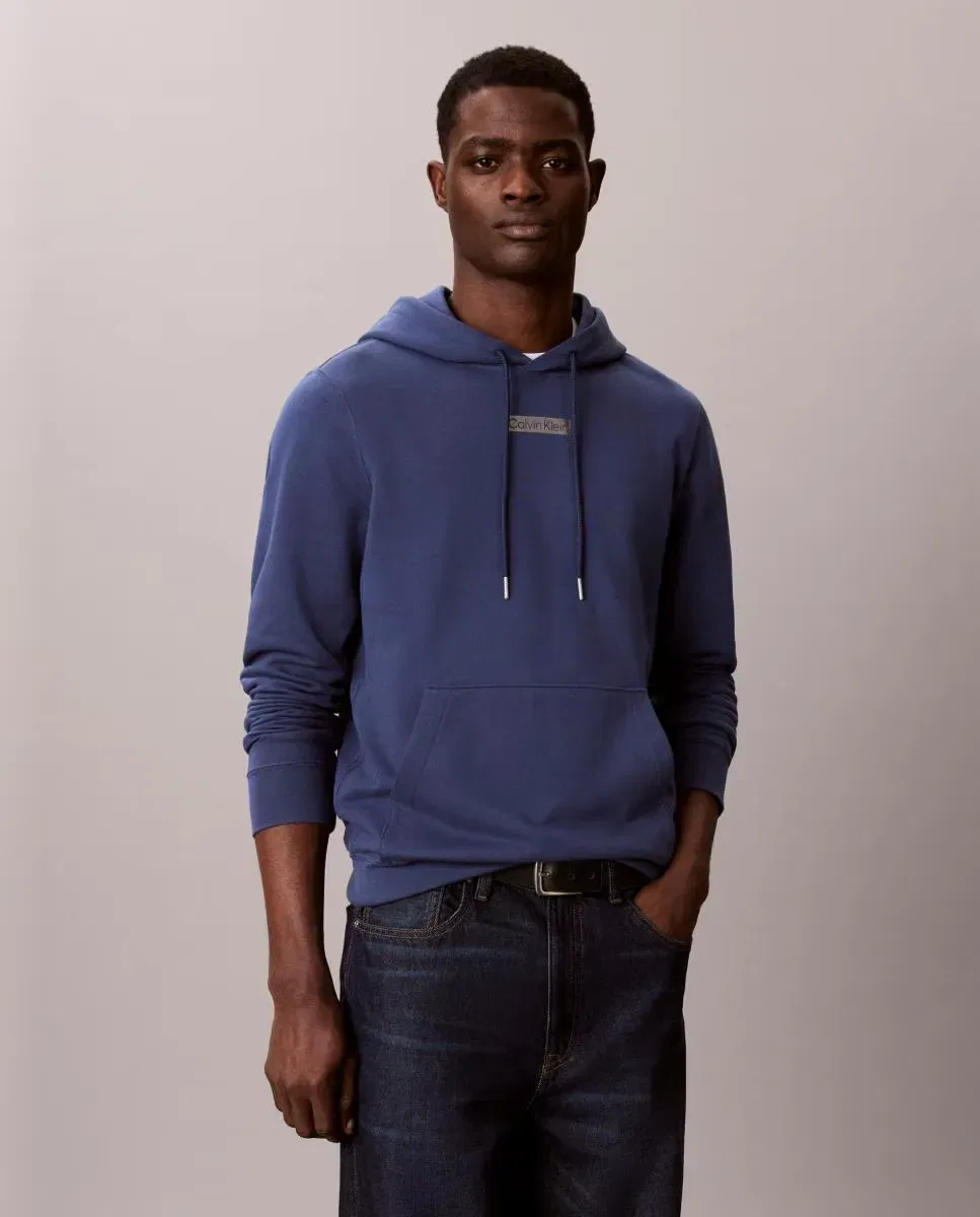 Мужские шорты из ткани спейсер Calvin Klein, Azul Índigo