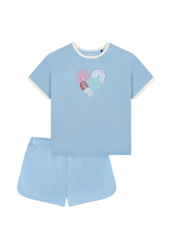 Комплект пижама с принтом Set Schiesser, Pacific Blue, синий
