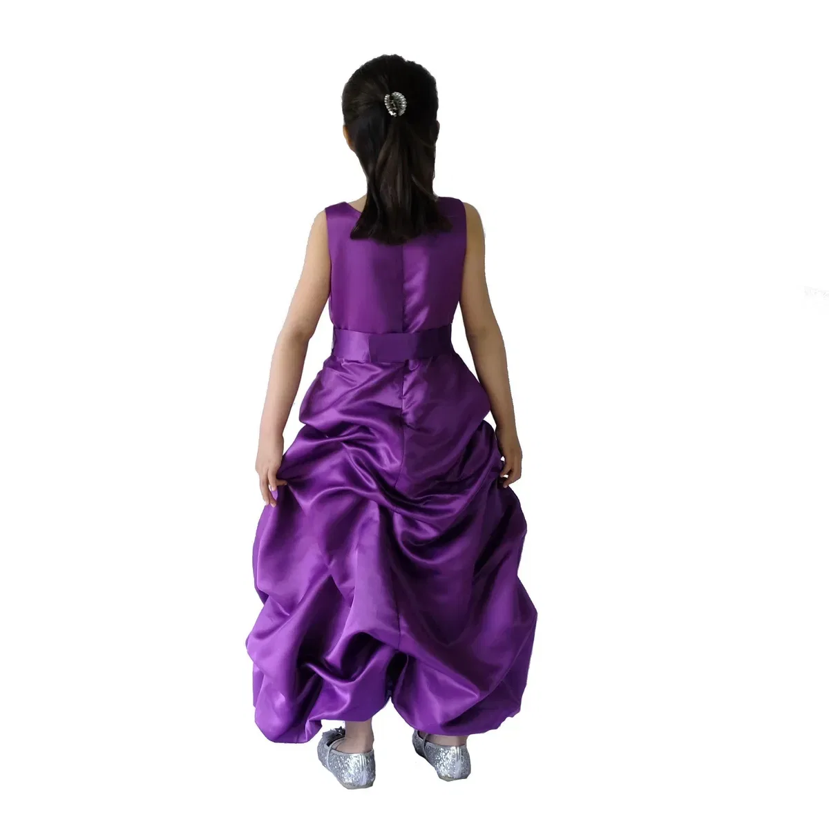 Детское платье для девочек Bridesmaid Flower Girl Cinda, Purple — фото 2