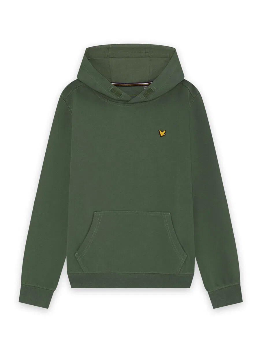 Спортивная толстовка Lyle & Scott зеленого цвета