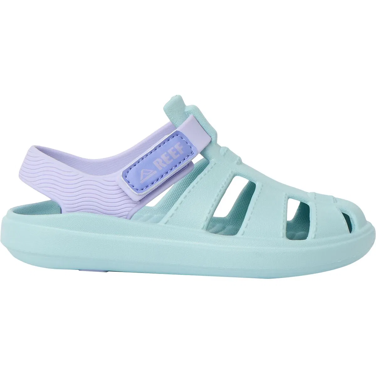 Детские сандалии для мальчиков с закрытым носом Totally Beachin Sandal Reef, Glitter Blue