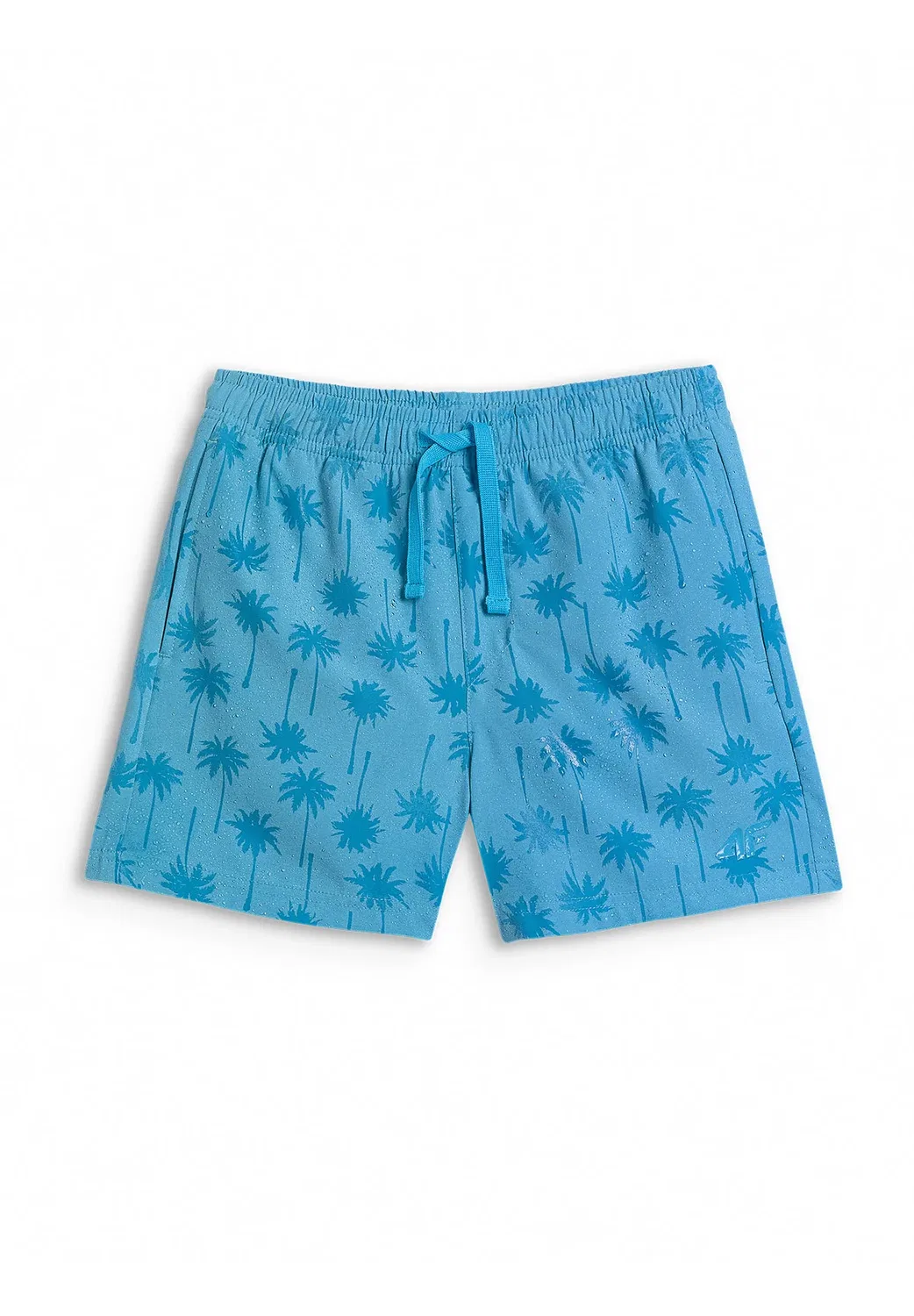 Spodenki plażowe boardshorty chłopięce - шорты 4F, Blue — фото 3