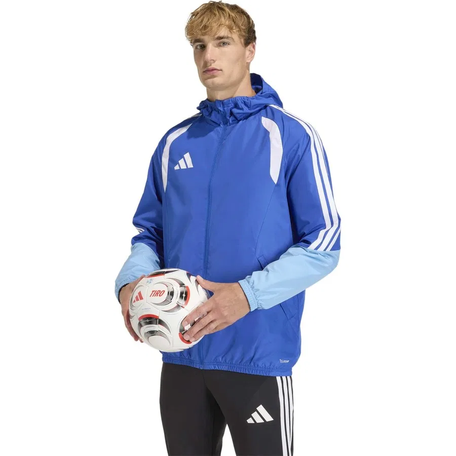 Спортивная куртка с капюшоном TIRO26C Aw Jkt adidas, Темно-синий