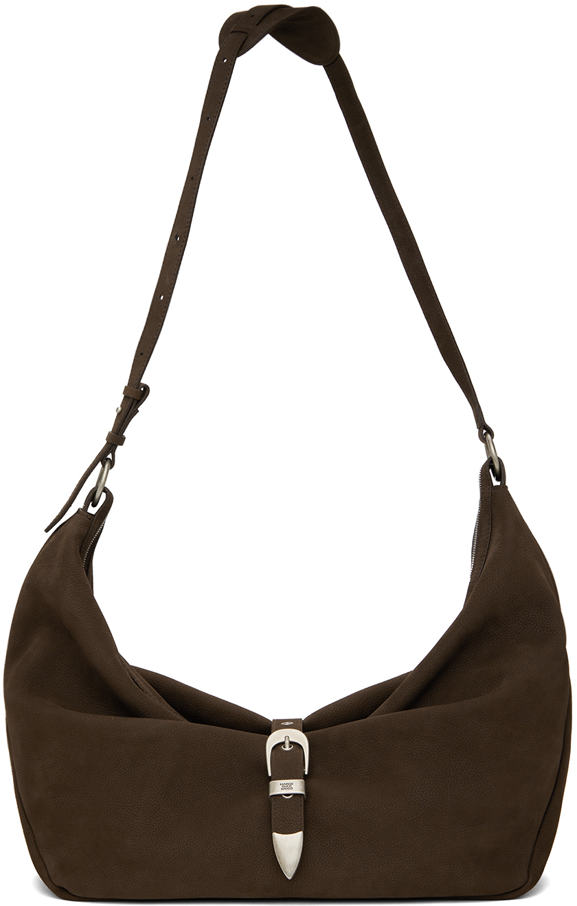 

Коричневая поясная сумка MARGESHERWOOD, Hush nubuck
