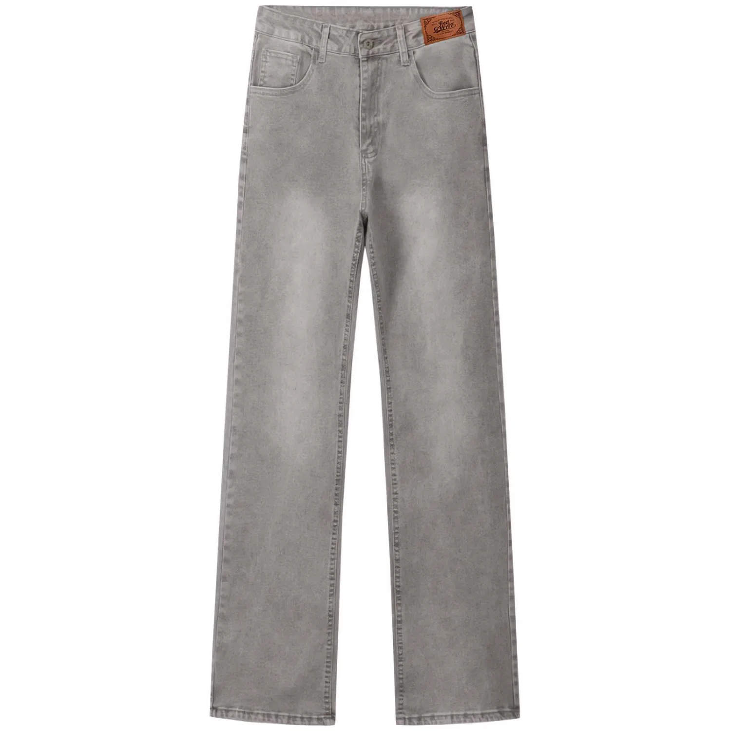 Детские джинсы прямого кроя средней посадки Unisex Moderate Straight Fit GWAF, Smoke Gray