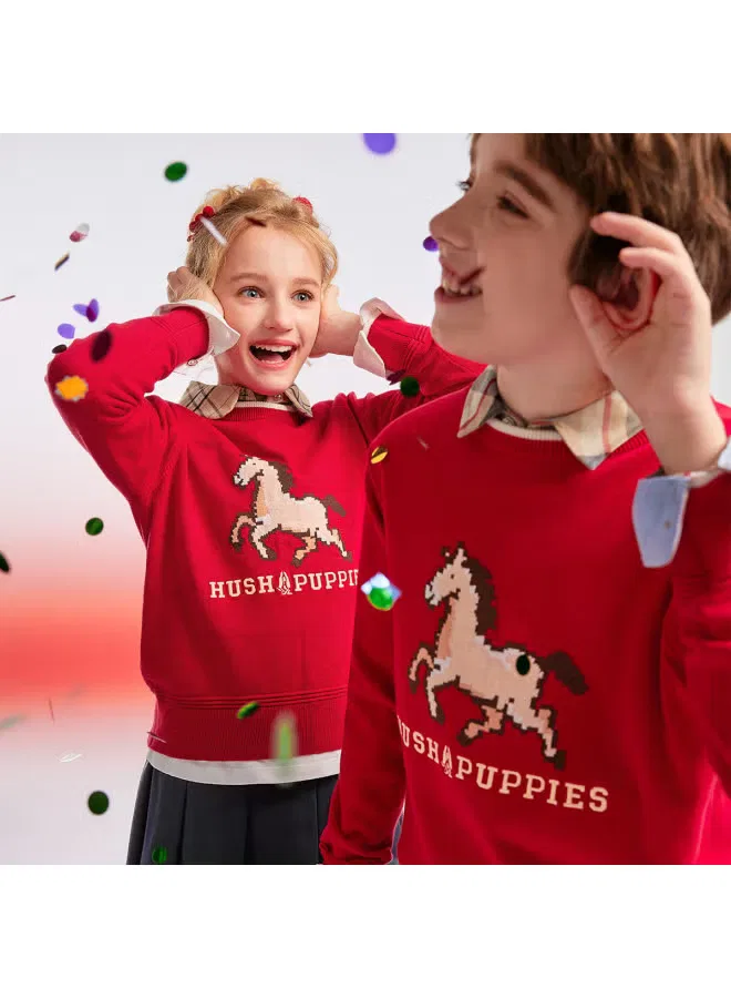 Свитер с принтом новогодний Hush Puppies — фото 2