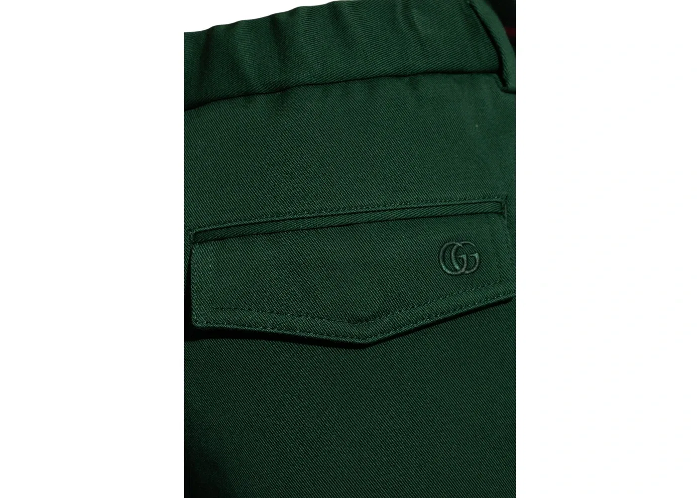 Мужские шорты с логотипом GG Gucci, Green — фото 2