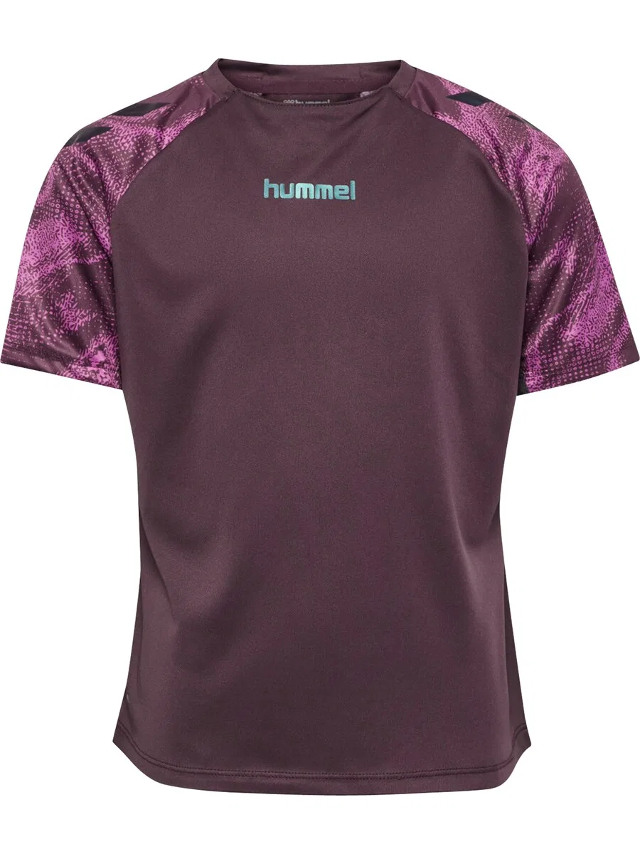 Спортивная футболка Hummel Performance Shirt 'BLAZE26 PRO' фиолетового и ягодного цвета
