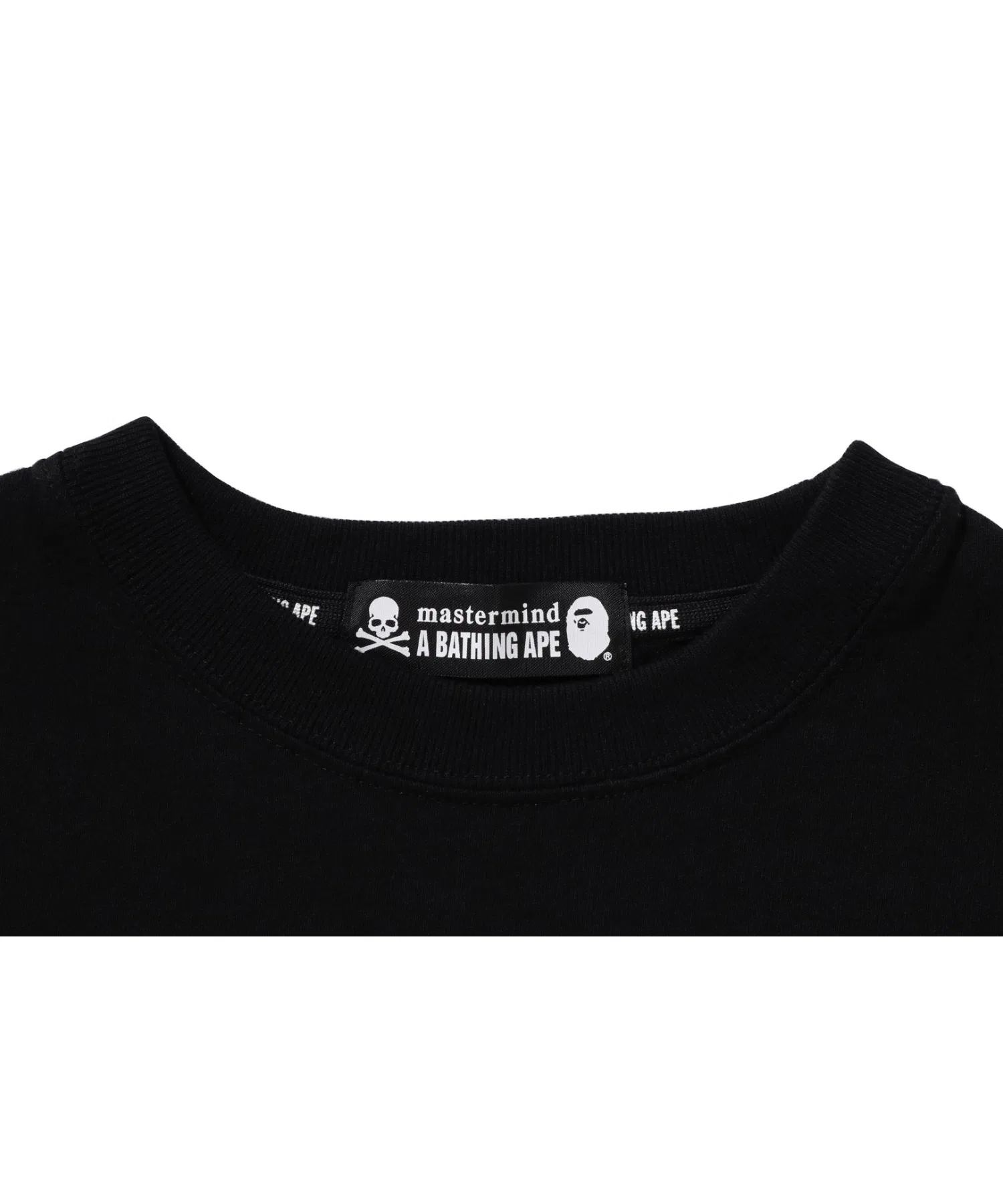 Детская футболка A BATHING APE X MM BUSY WORKS с принтом чёрная — фото 3
