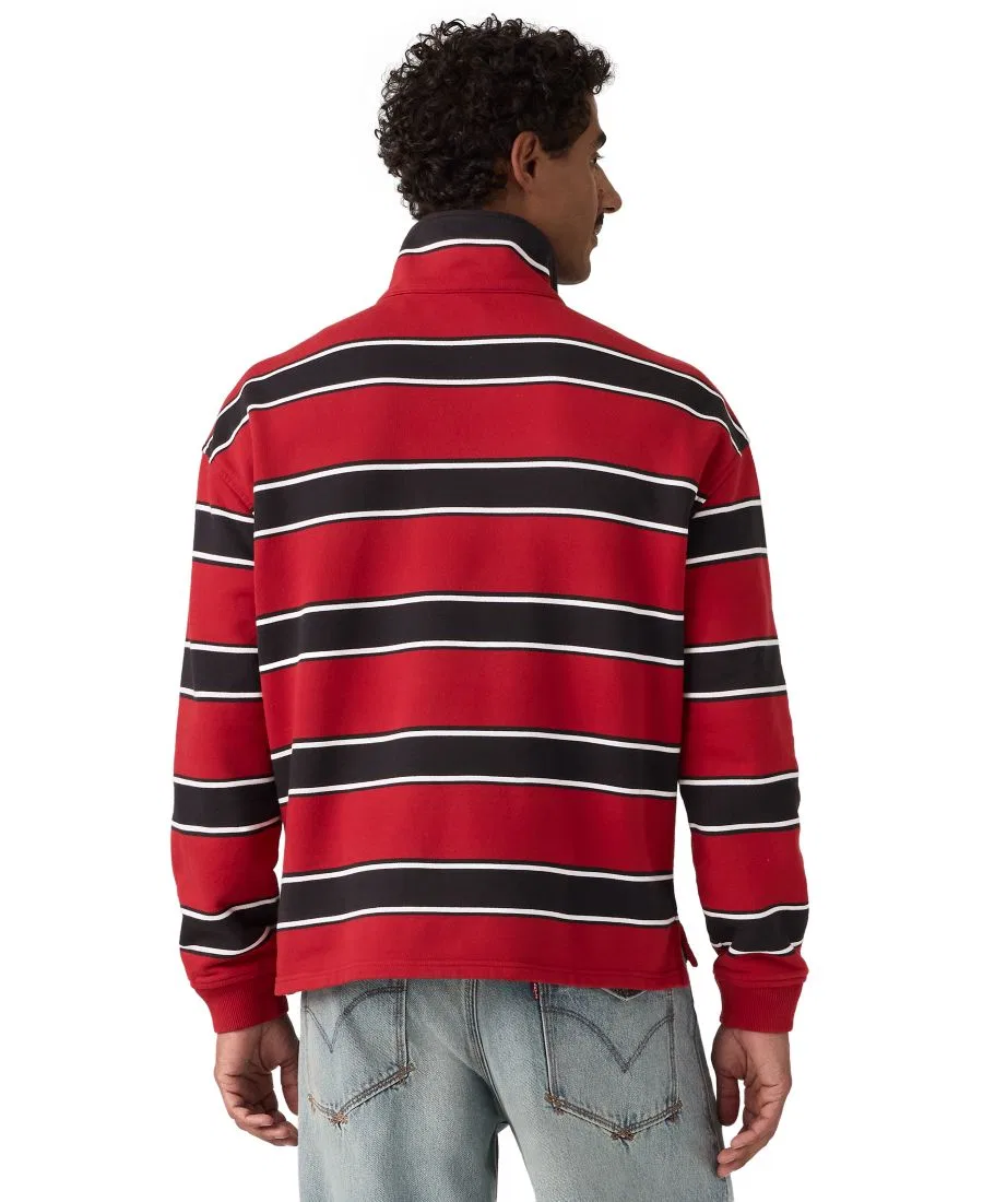 Свитер с четверть-застежкой Cameron Levi's, Stripe Emboldened — фото 4