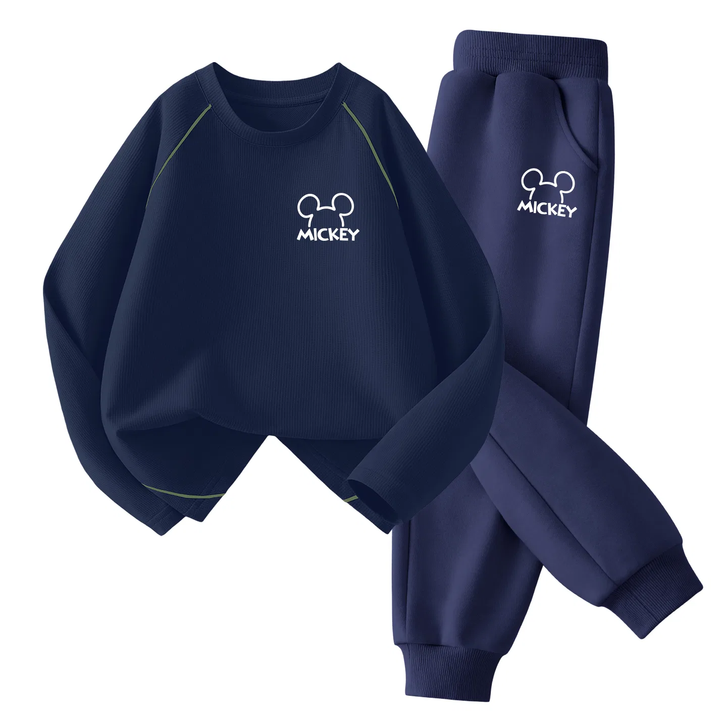 Детский спортивный комплект с круглым вырезом, Thick Board Di Line K, Disney, Thick Board Di Line K Pink Purple+Di Line K Taro Purple — фото 3
