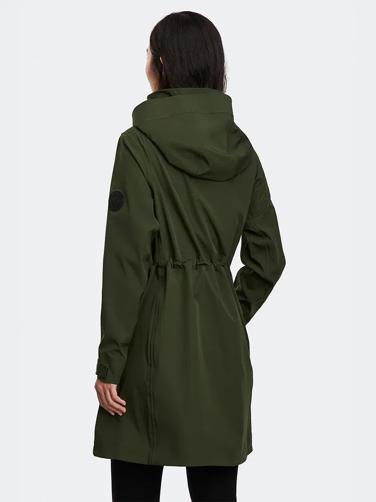 Жакет женский дождевик Cadero Rain CANADA GOOSE, Olive — фото 2