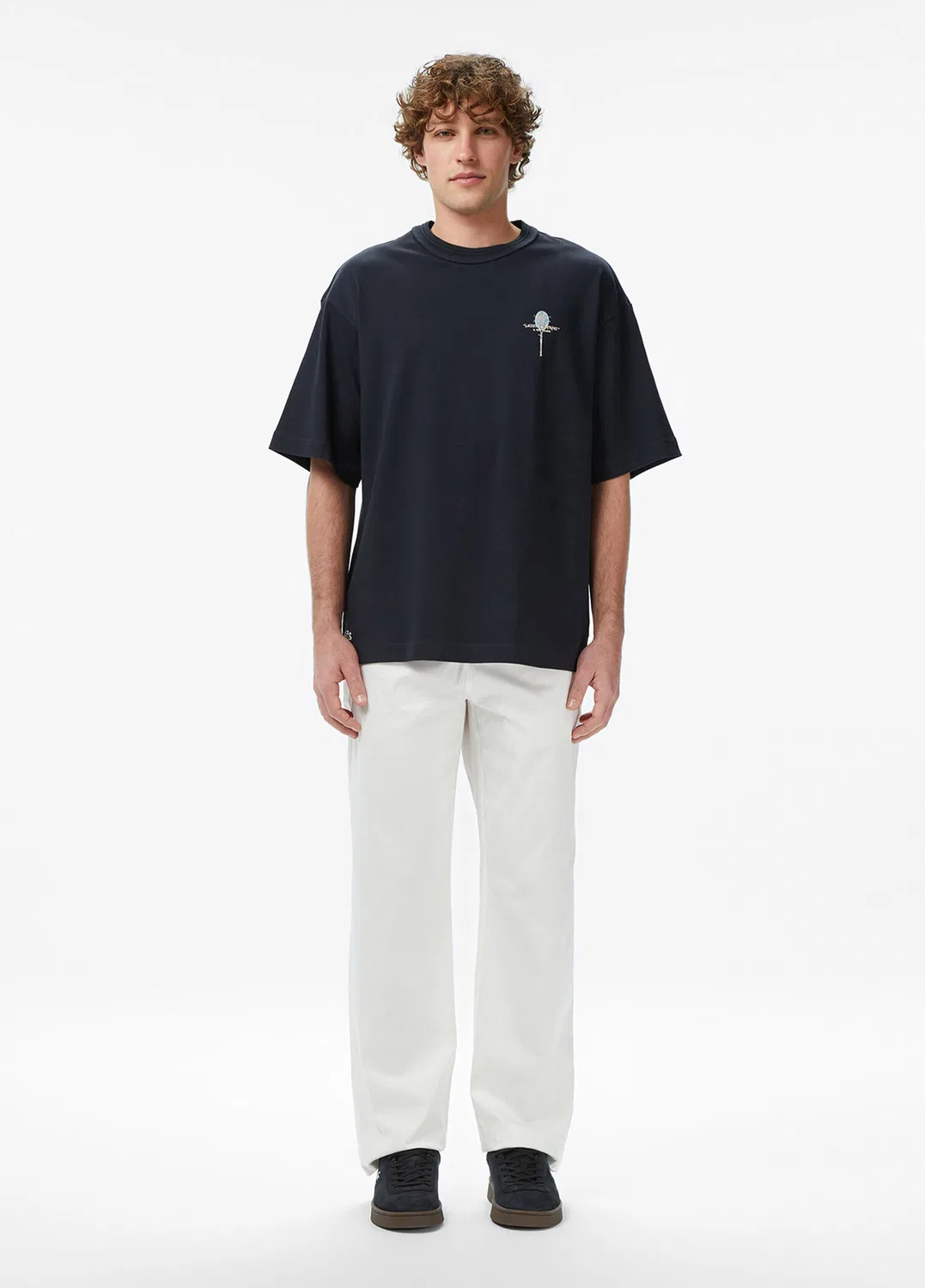 Чинос Lacoste Regular Fit, кремовый