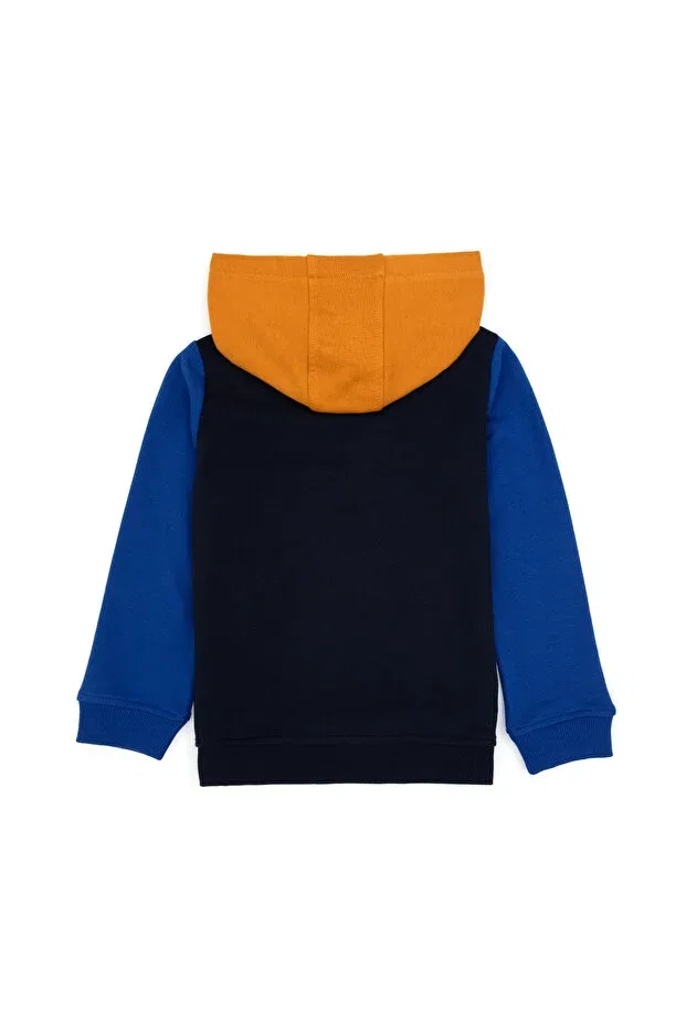 Детское худи для мальчиков с капюшоном U.S. Polo Assn., Navy Blue — фото 2