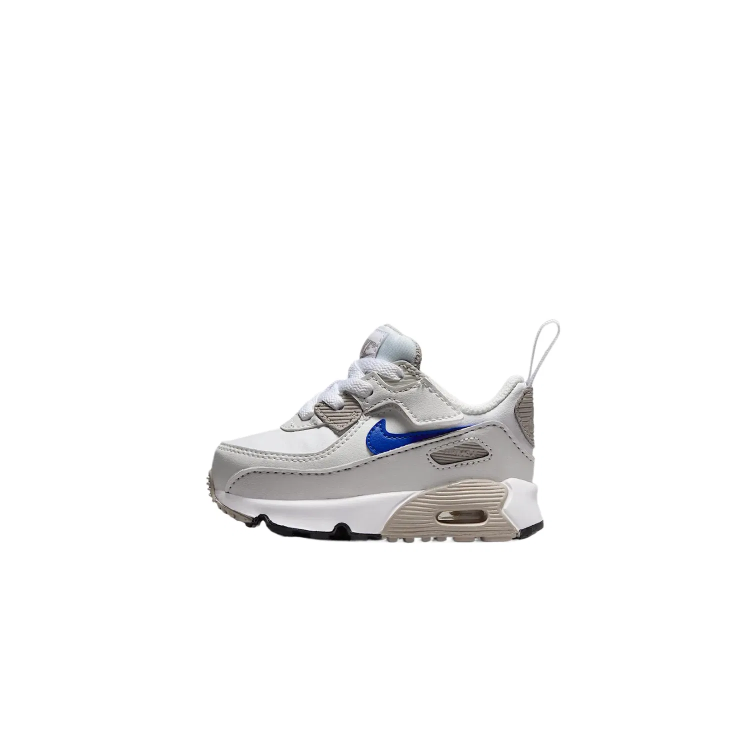 Детские кроссовки для мальчиков Nike Air Max 90 EasyOn, White Gray Blue