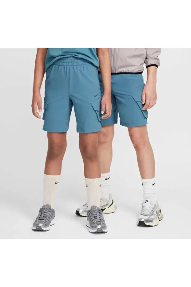 Детские шорты для девочек карго Nike, Blue — фото 2