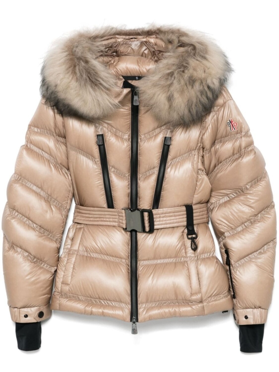 

Пуховик Bernins Moncler Grenoble, коричневый