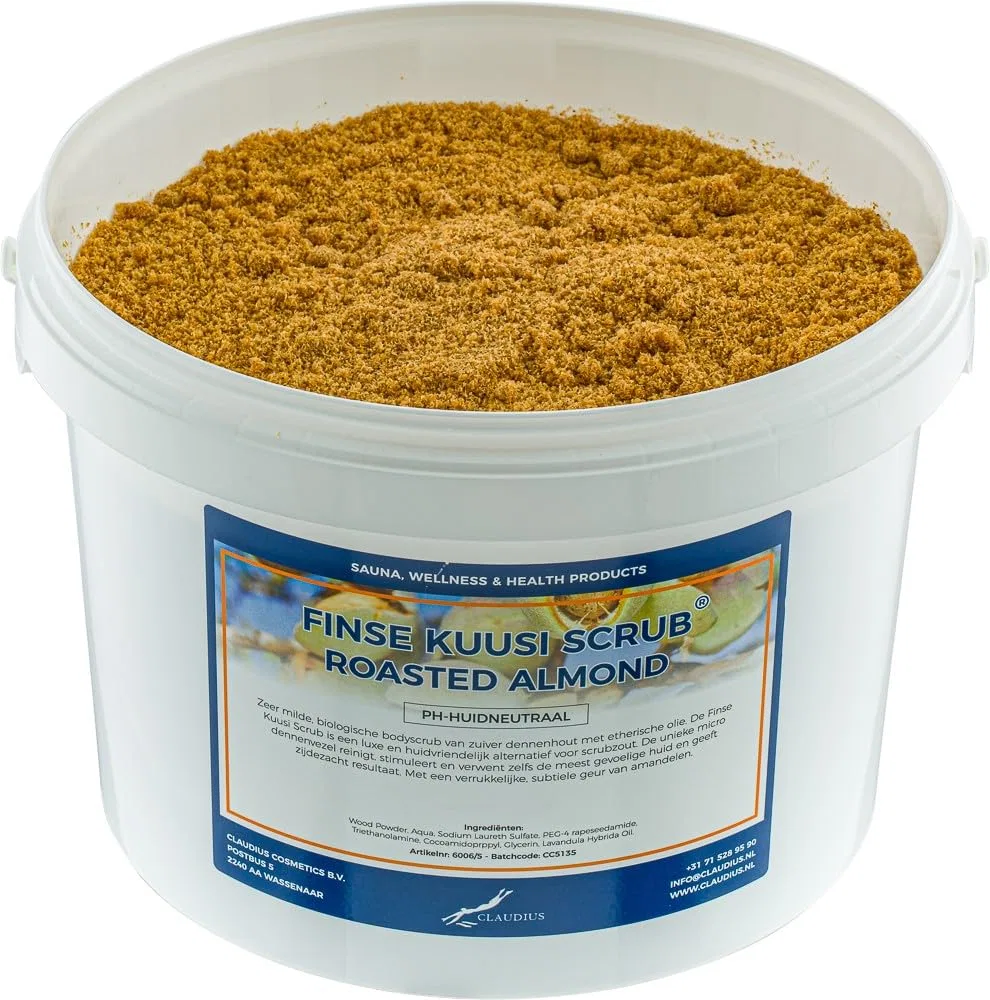 Скраб для тела Kuusi Roasted Almond 1 л, Claudius
