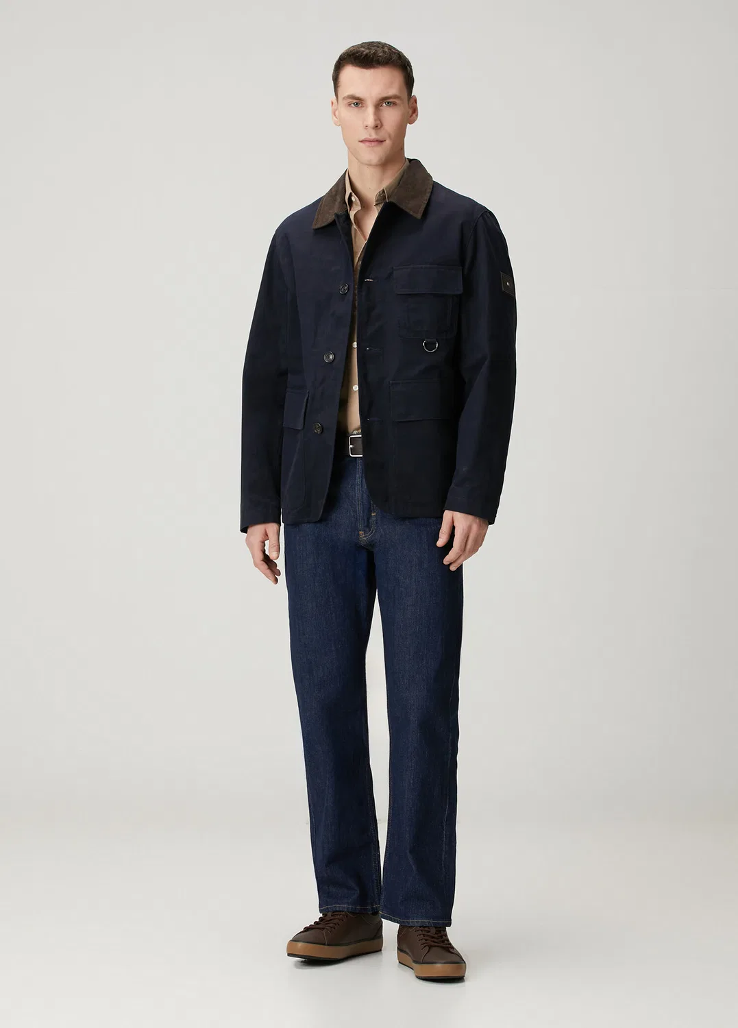 Рубашка Regular Fit Tommy Hilfiger, bej — фото 2