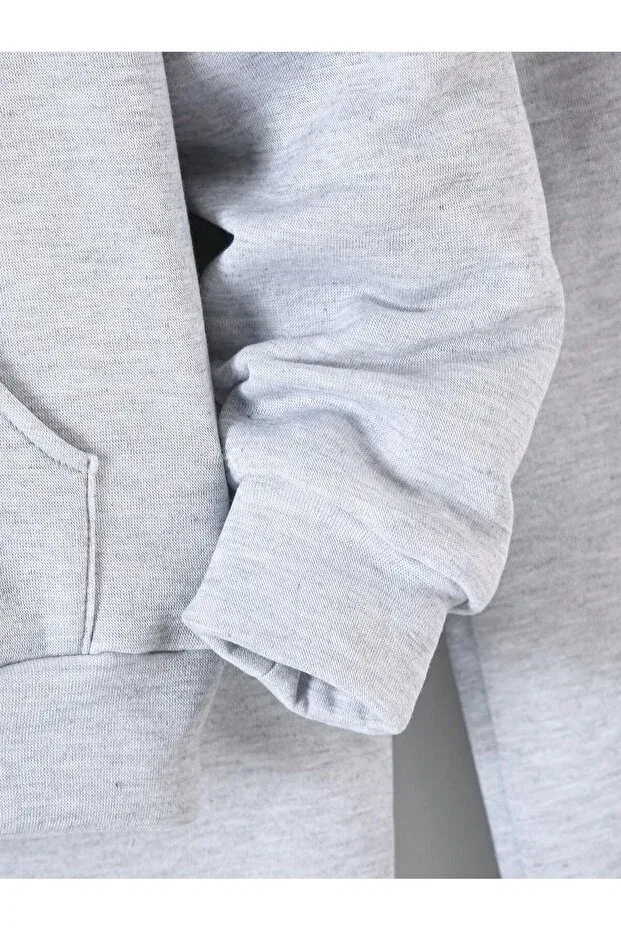 Детский спортивный костюм для девочек с капюшоном Daxis Sportwear Company, Gray — фото 4