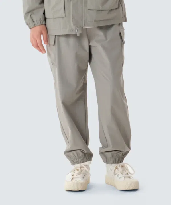 Джоггеры для мальчиков Air Jogger, Snowpeak Apparel Kids, туманно-серый