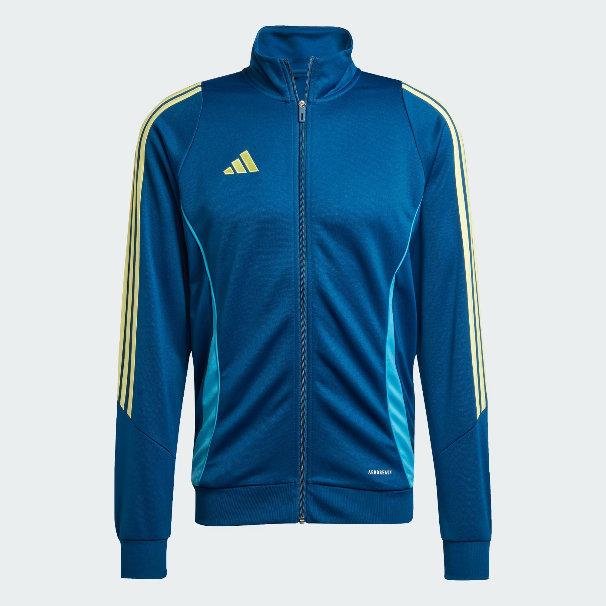 

Куртка Adidas Tiro 24 Training, аквамарин/желтый