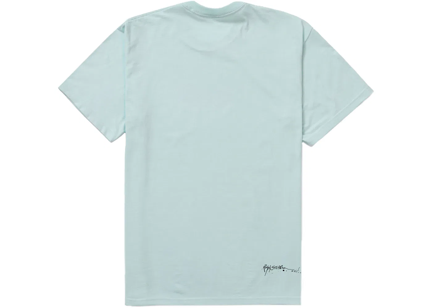 Мужская футболка с принтом Supreme Ralph Steadman Box Logo Tee, Pale Blue — фото 2