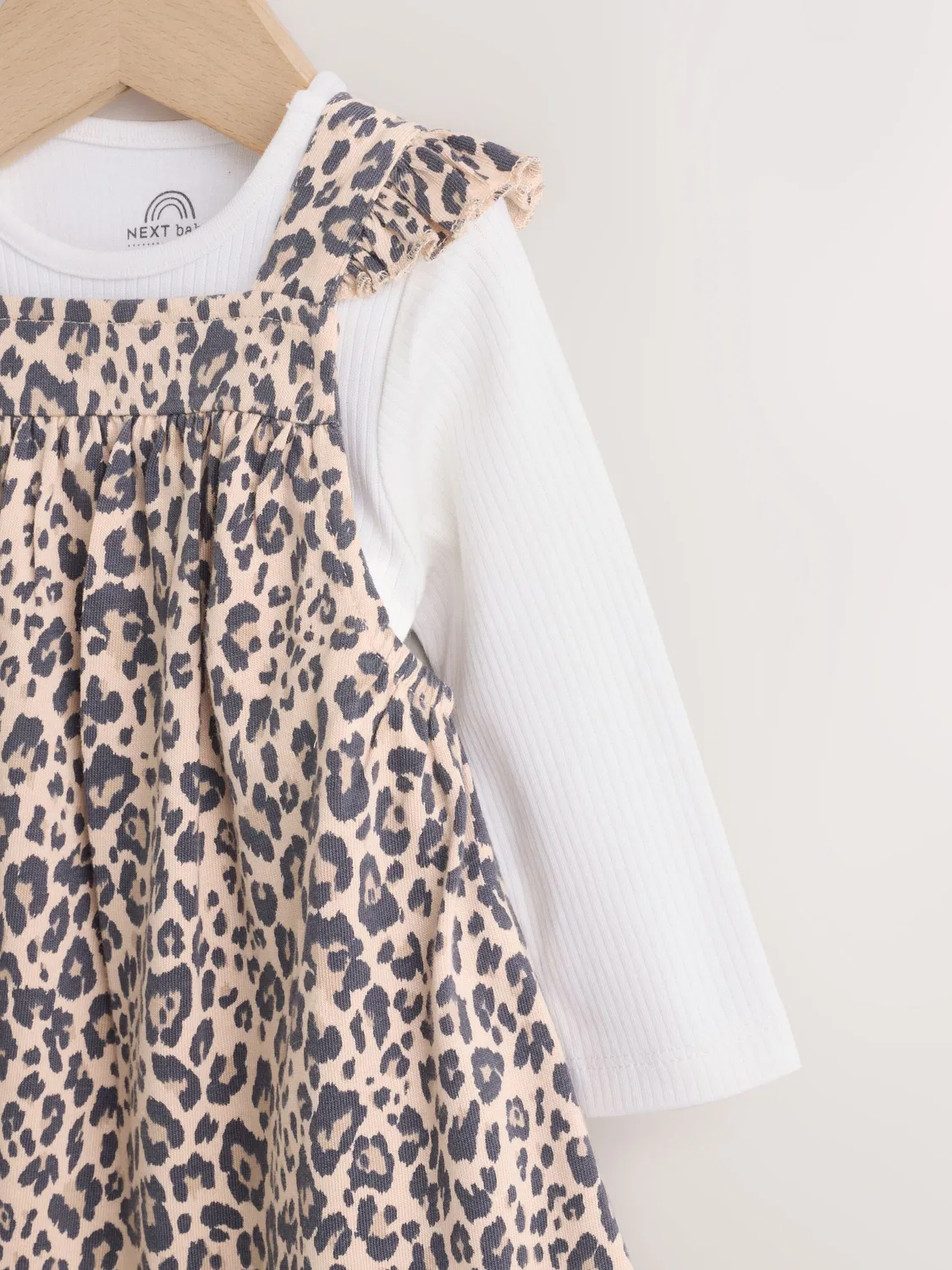 Комбинезон и боди 2 в 1, принт леопард Next, Leopard Print — фото 4