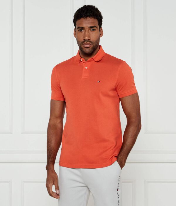 

Рубашка поло Regular fit Tommy Hilfiger, оранжевый