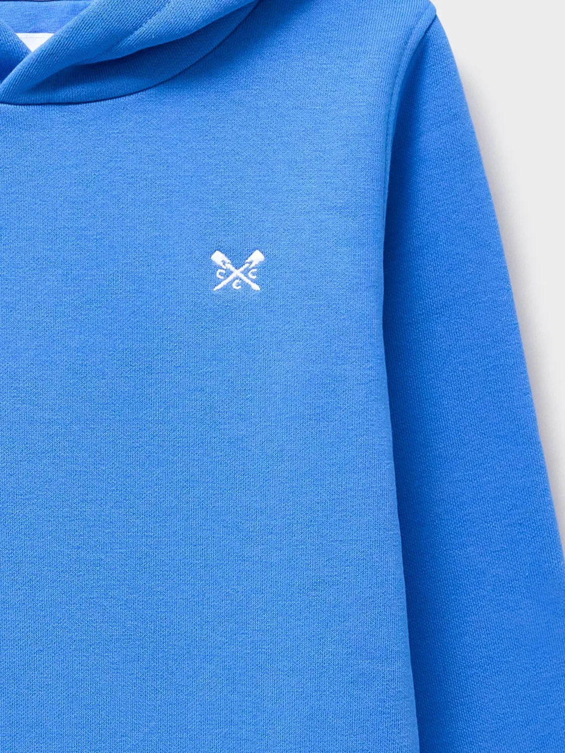 Худи Crew Clothing, голубой — фото 3
