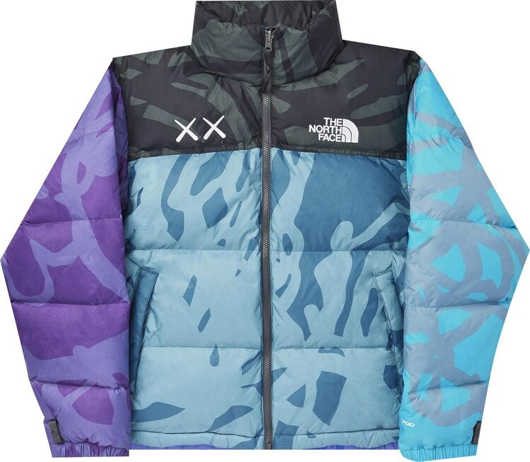 

Куртка The North Face x KAWS Retro 1996 Nuptse Jacket 'Monterey Blue', синий