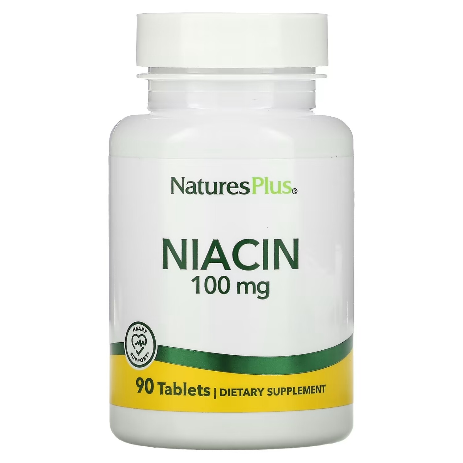 

Ниацин NaturesPlus, 90 таблеток