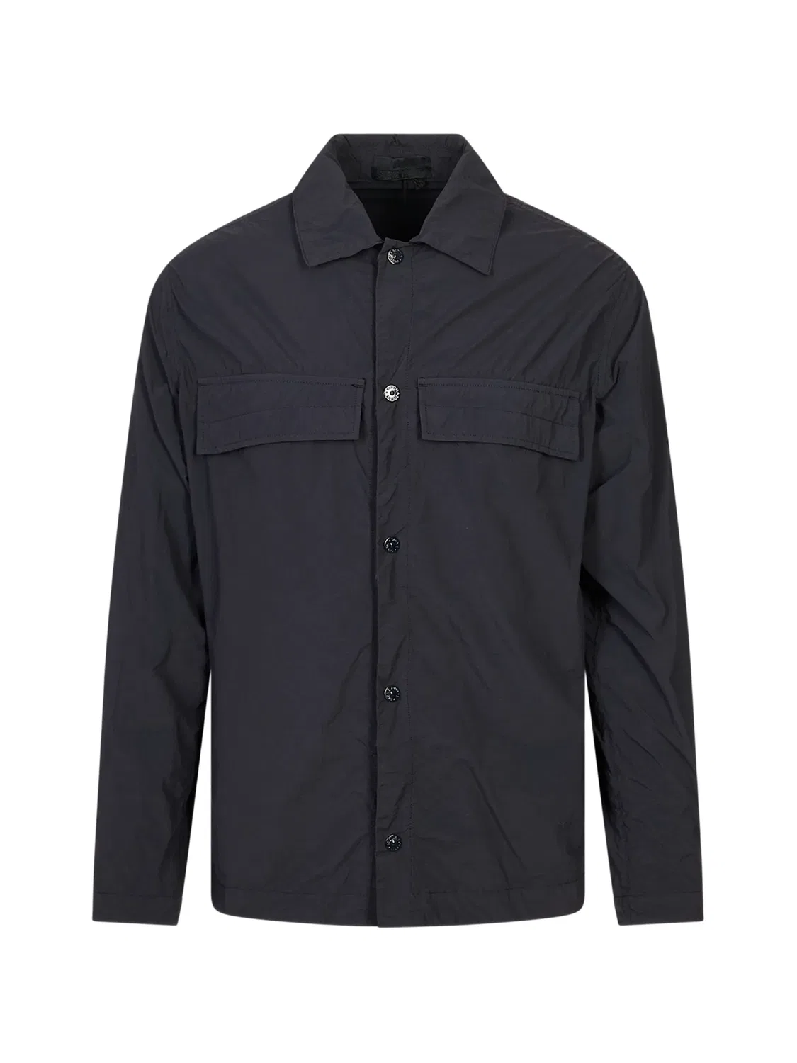 Рубашка-куртка Ghost синяя Stone Island, синий