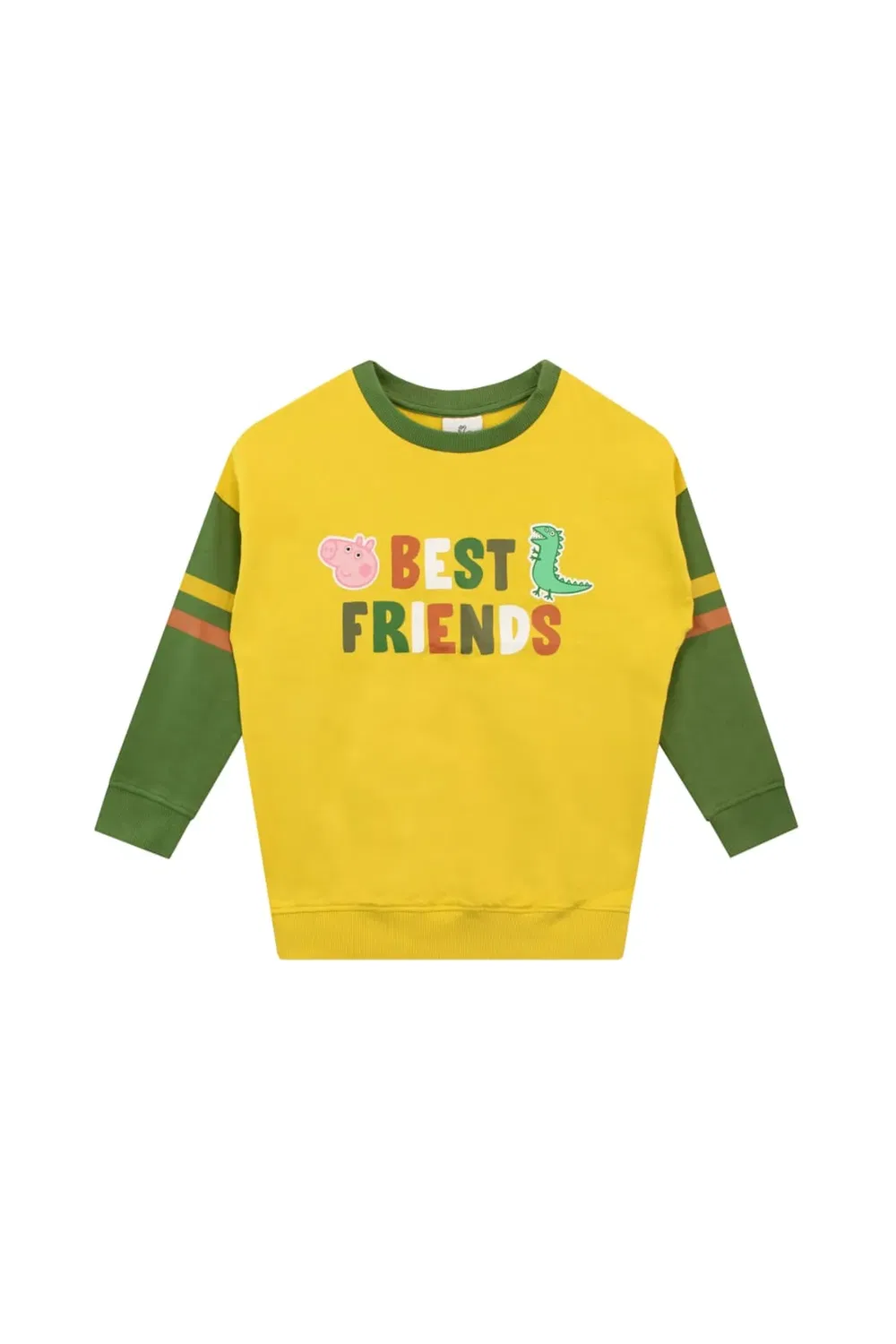 Детские джоггеры с принтом Best Friends George Pig Peppa Pig, 2 шт., Green — фото 2